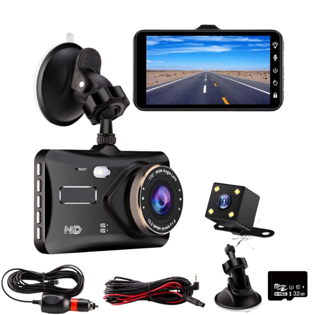 Dashcam Pro (Front & Rear Camera)