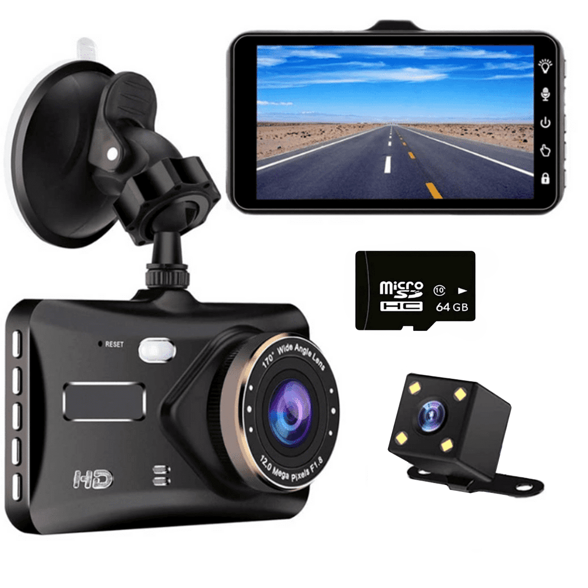 Dashcam Pro (Front & Rear) *Best Seller* JDP1