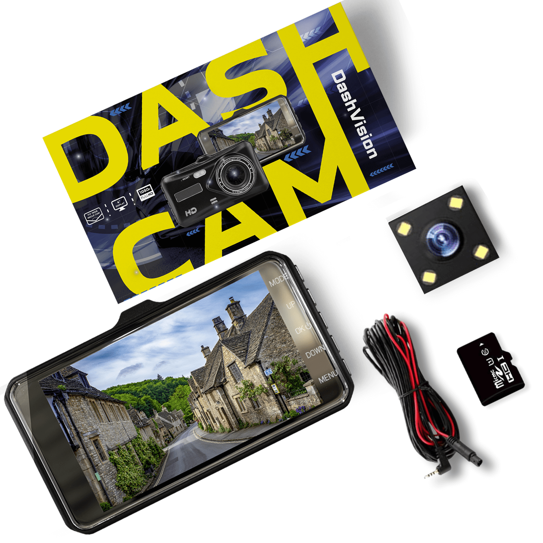 Dashcam Pro (Front & Rear) *Best Seller* DP5