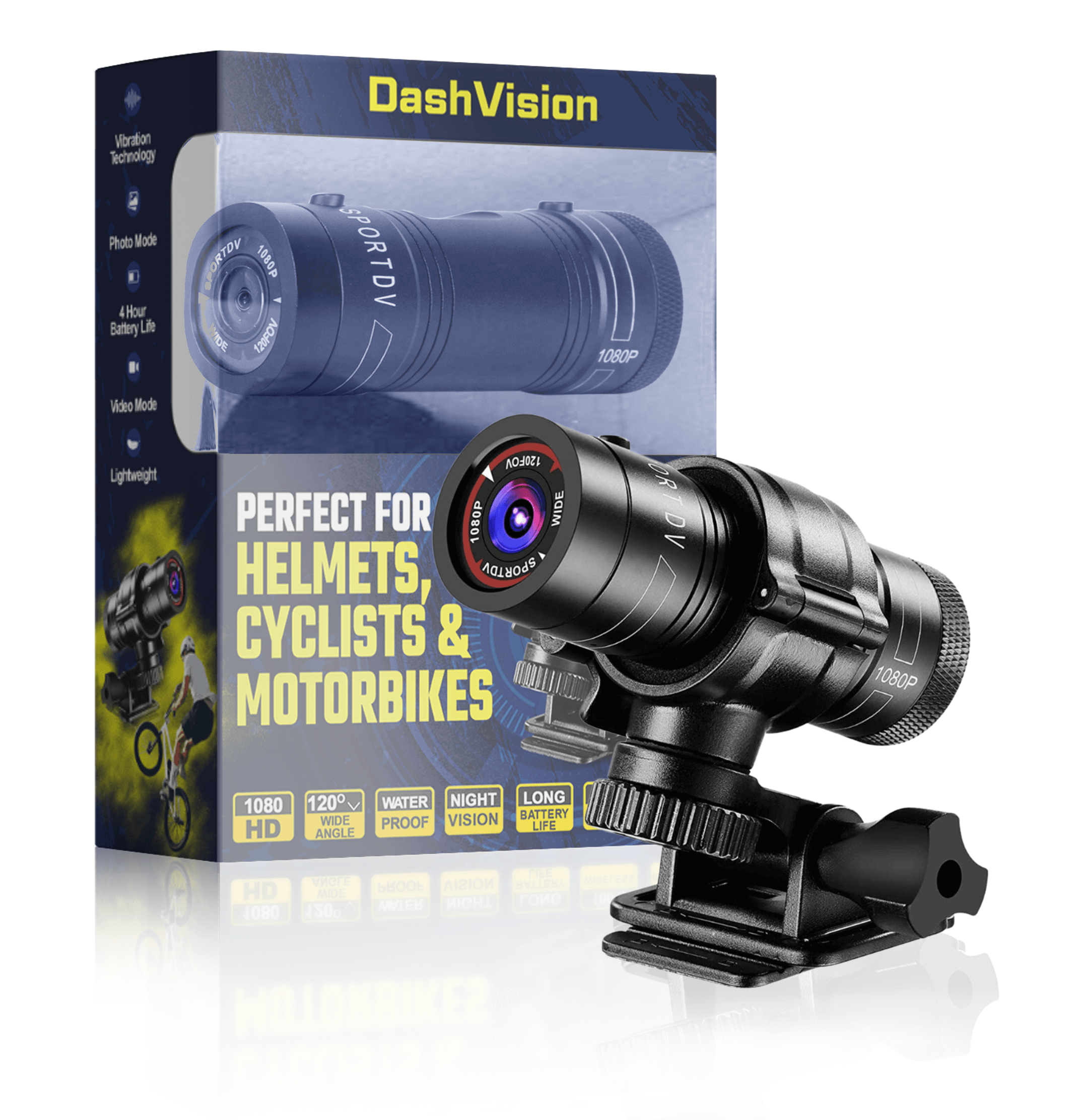 Dash Cam Action (Helmets & Cyclists) DP9